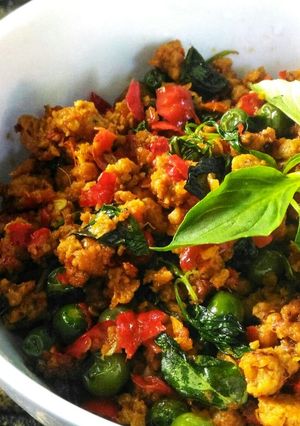 Foto resep Tumis Oncom Leunca
