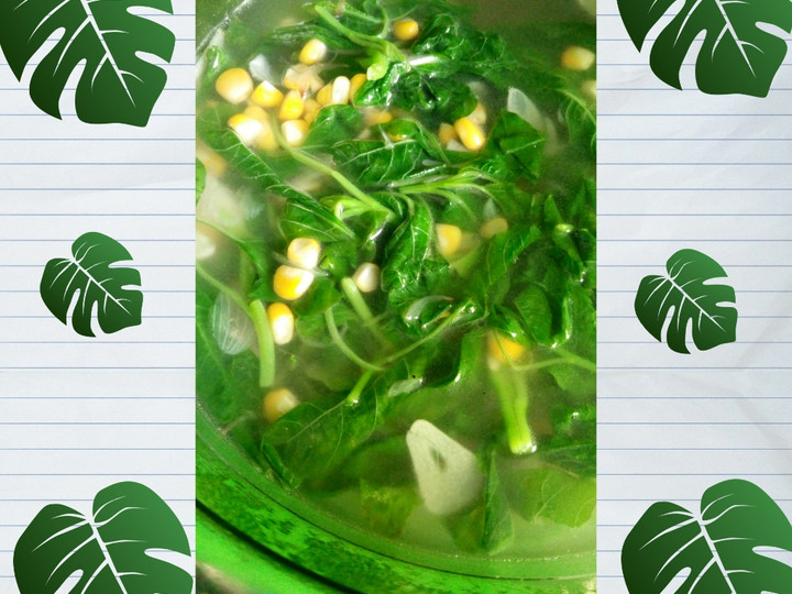  Bagaimana cara membuat Sayur Bening Bayam Jagung (Non MSG) yang istimewa