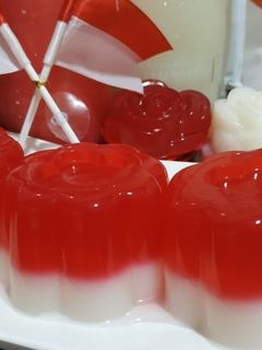 Foto resep Puding Fanta Merah Putih, simple resepnya