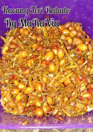 Foto resep Kacang Teri Balado By MaRaVia