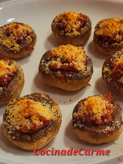 Foto principal de Champiñones rellenos gratinados