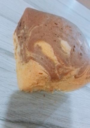 عکسی از دستور کیک دو رنگ