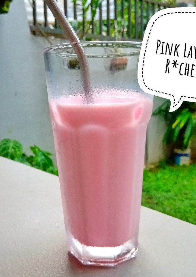 Foto resep Pink Lava ala r*cheese