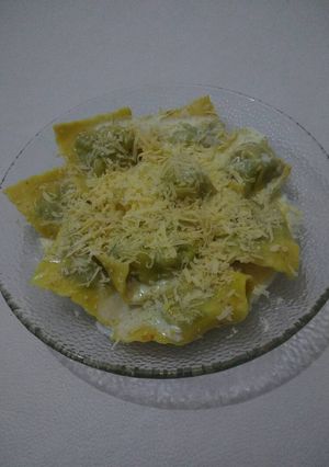 Una foto de Ravioles de carne y verdura