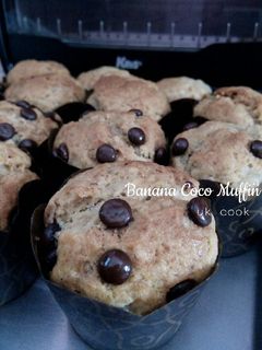 Foto resep Banana Coco Muffin