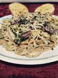 Mushroom Fettucine
