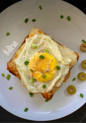 عکسی از دستور کروک مادام (غذای فرانسوی)