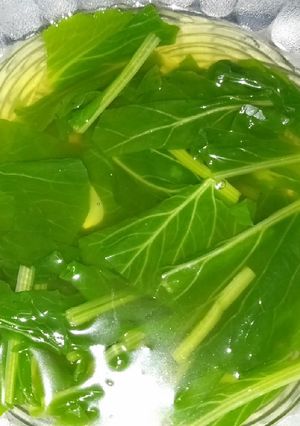 Foto resep Sawi bening cepat saji