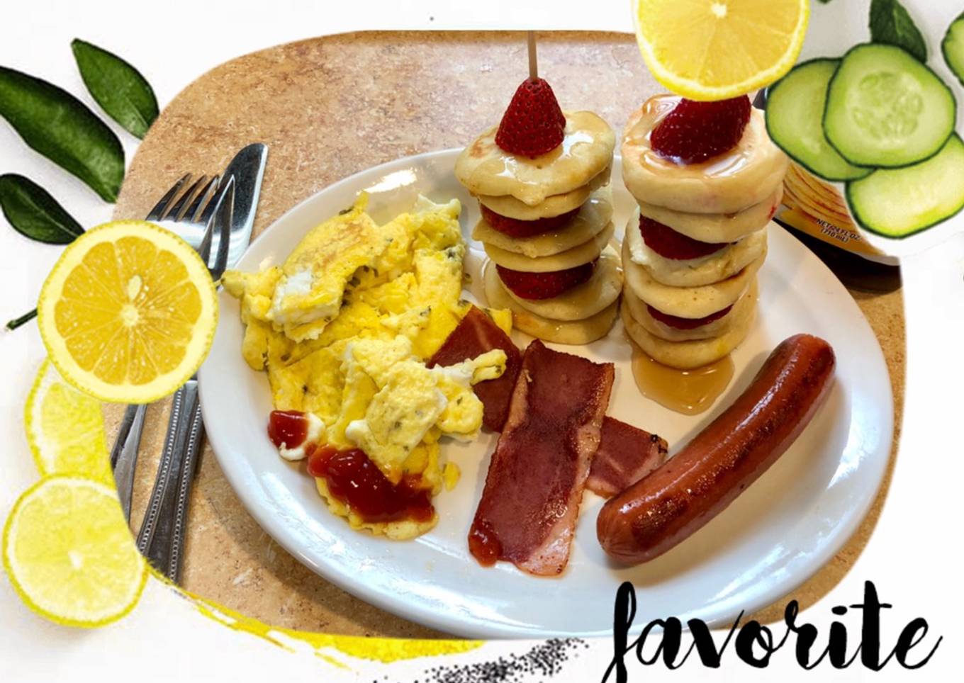 Sarapan ala fast food restaurant