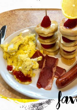 Foto resep Sarapan ala fast food restaurant