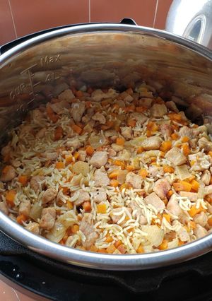 A picture of Плов из свинины.