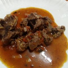 A picture of Beef stew.