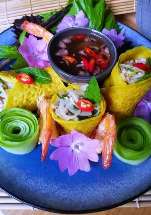 Une photo de BANH XEO en wrap