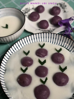Foto resep Bugis Mandi Ubi Ungu