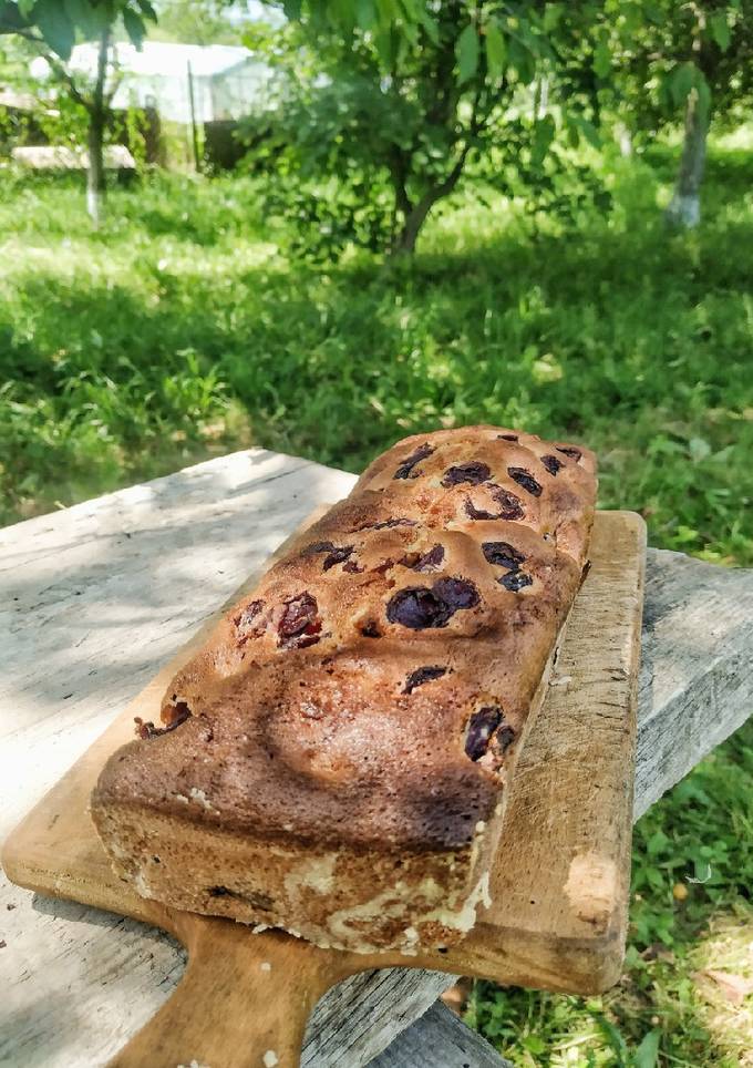 Кекс з черешнями 🍒