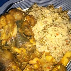 A picture of Dambu wv cowleg peppersoup.