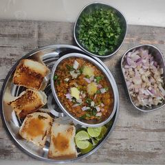 A picture of # सोया गरेनयुस पावभाजी.