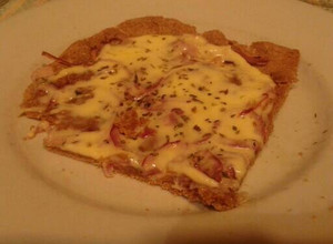 Una foto de Pizza con harina integral y 0000