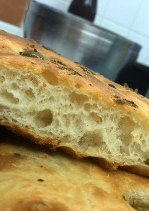 Foto di Focaccia morbida con olive