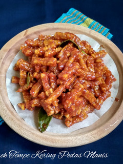 Foto resep Orek Tempe Kering Pedas Manis
