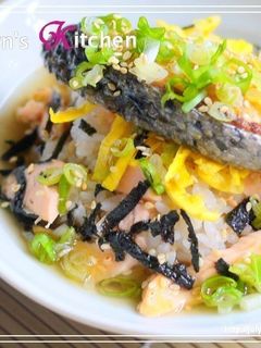 【匯鮮市集】日式鮭魚茶泡飯 的食譜成品照片