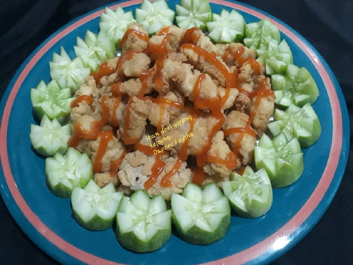 Cara Gampang Membikin Resep  💜Ikan Dori goreng tepung💜 (dengan telur) yang Bisa Manjain Lidah, Menggugah Selera