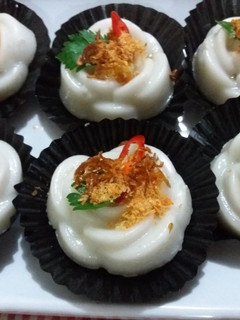 Foto resep Talam ebi / udang mawar