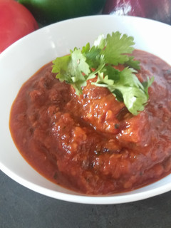 A picture of Tomato Salsa dip.