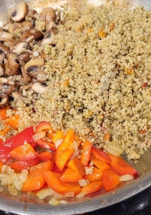 A picture of Veggie Quinoa Skillet.