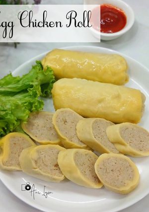 Foto resep Egg Chicken Roll