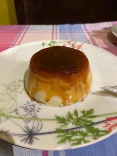 Una foto de Flan de Queso