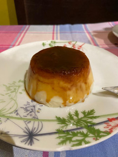Una foto de Flan de Queso