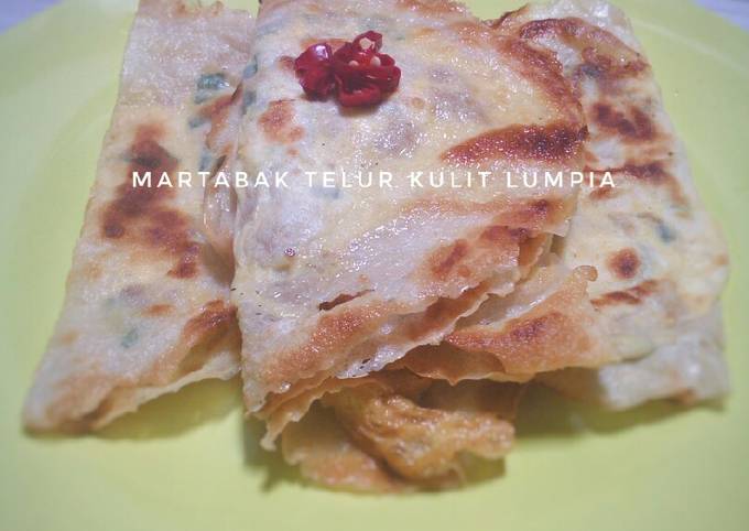 2. Martabak telur kulit lumpia