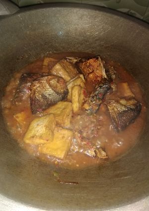 Foto resep Mix Sambel Tahu Campur bandeng