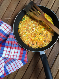 Foto resep Telur Dadar Tahu