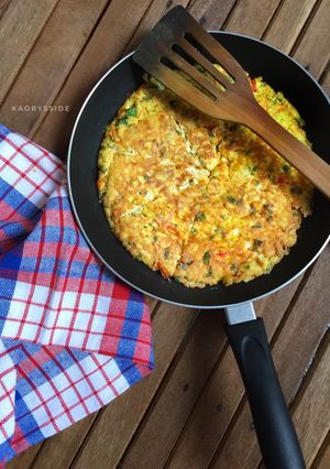 Foto resep Telur Dadar Tahu