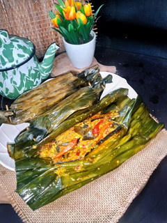 Foto resep Pepes Lele Daun Kari