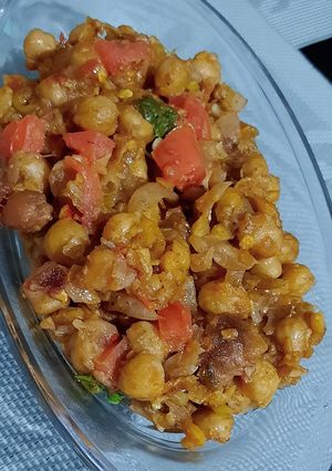 A picture of Fry chatpati chaat.