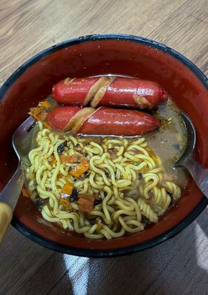 Foto resep Indomie bawang kuah cikur