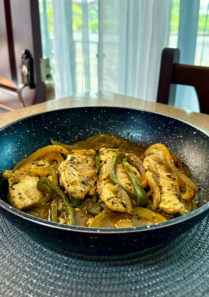 Una foto de Pollo con mostaza 🌱