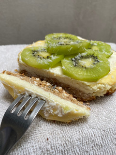 Una foto de Mini Cheesecake saludable