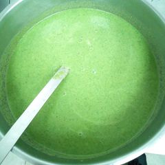 Spinach and vegetables soup A picture of Spinach and vegetables soup.
