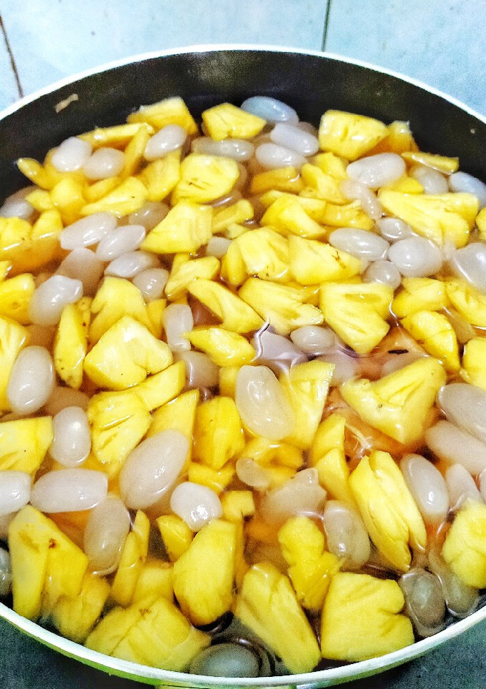 Foto resep Setup Nanas dan Kolang Kaling