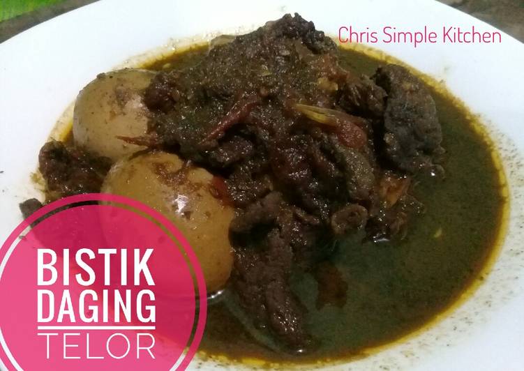 Cara Bikin Bistik Daging Telor Anti Gagal
