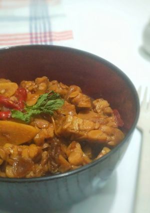 Foto resep Oreg Tempe Basah