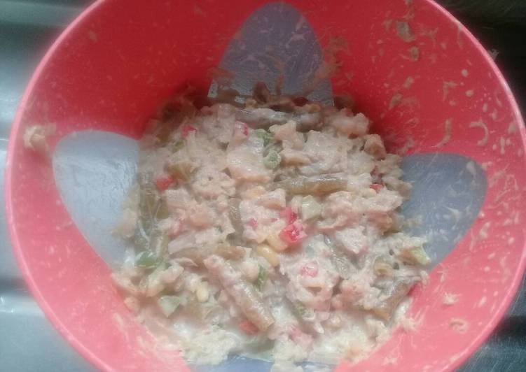 Simple Way to Prepare Quick Cauliflower and tuna salad