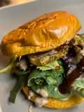 Bbq chicken burger