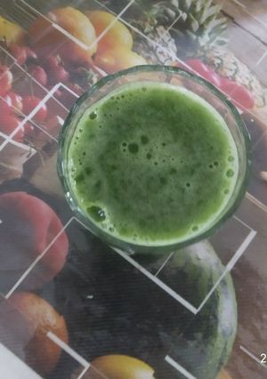 A picture of Super green smoothie.