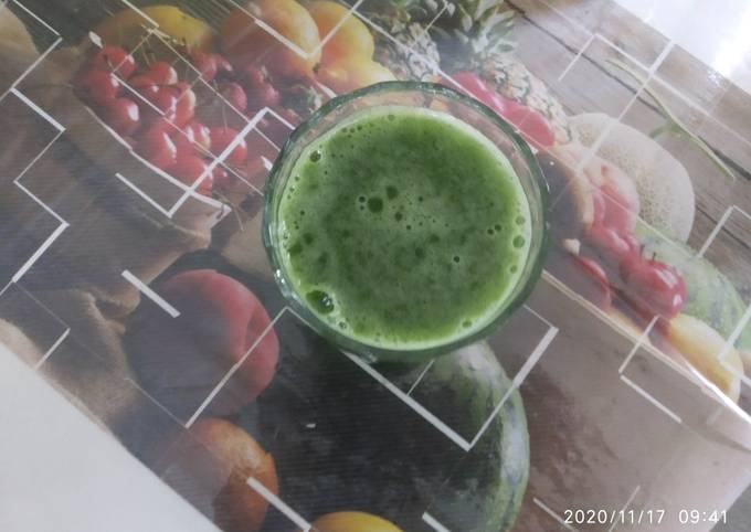 Recipe of Perfect Super green smoothie