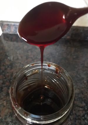 Una foto de Arrope de chañar